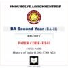 VMOU HI-03 Assignment Solved PDF